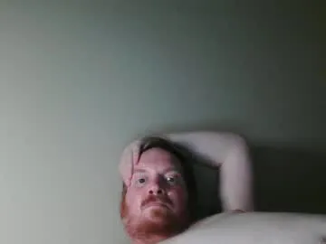 306boi — Cum on in! #ginger #cum #beard  #chubby #fpubes  low audio roomate is home.