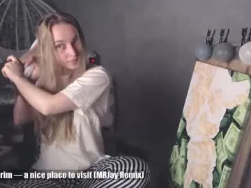 _mother_of_cats — Painting! #cute #petite #blonde #nonnude #shy
