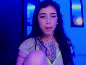 adri_gomez1 — GOAL: take off my bra [80 tokens remaining]  Let's play!  Naughty, teasing & brat vibes tonight  Control my Lush & make me beg  Tip to see me misbehave  #milk #tattoo #petite #bigboobs #deepthr
