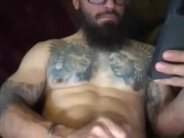 aztecwarrior10 — #latin #bigdick #muscles #tatted #beard
