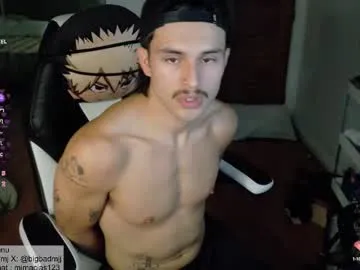 bigbadmj — CUM AT GOAL! #cut #muscle #latino #lovense #bigcock -- Current Goal: strip naked! once countdown reaches zero