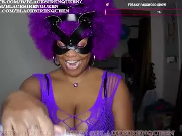 blacksirenqueen — HAPPY TITTY TUESDAY! // BNWO W/ YOUR FAV BI DOMME QUEEN SIREN - Goal: FREAKY PASSWORD SHOW [2972 tokens left] #femdom #bigboobs #ebony #mistress #humiliation
