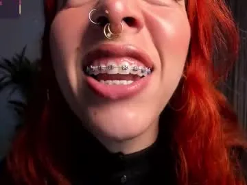 bri_von_dhara_ — GOAL: Spank me ddy!!  [4 tokens remaining]  Mmm... you love it messy, don't you? #Messy #saliva #braces #spit #ahegao