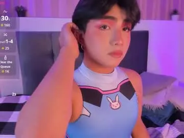 creamy_angelo — I moan your name louder with every token. - Multi Goal: Suck your fingers slowly  [44tk each Goal] #young #femboy #smallcock #cute #asian