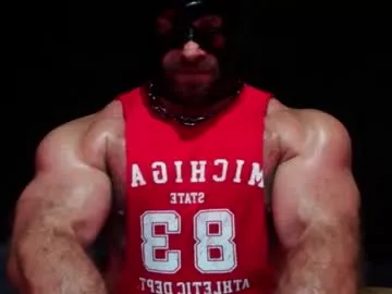 curiousmuscleboy — Current Goal: Cum! at 3400 tokens -- Big horny fucker ready to play #muscle #bodybuilder #pecs #bigass #domination