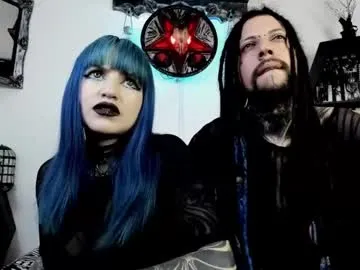 dimmuanddarkness — GOAL: French kiss [7 tokens remaining] COME AND HAVE FUN Deliver your naughty soul #SMOKE #couple #gothic #deepthroat #tattoo