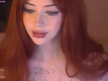 ex_angel — make my ass red [666 tokens left] #smallboobs #tattoo #piercing  #ahegao #redhead