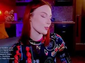 giantess_eva — What's up, shorty! Can we hit 180 today?  - Goal: shorts off [949 tokens left] #pantyhose #femdom #natural #redhead #feet