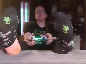 gothicfeetfantasies — Goth Gamer Feet Tease FallOut76 XOXOXO Gooners Gooning! #feet #socks #tease #worship