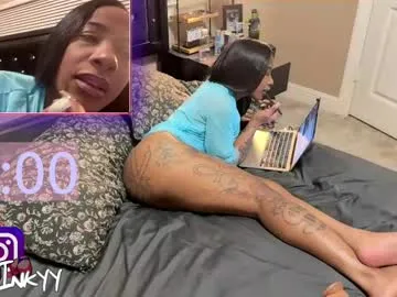 inkyyinkyy — Current Goal: Make me CUM  at 1000 tokens -- This is the Last Goal!  -- CHOCOLATE CREAM TIP-GOAL TIP TO ADD TIME TO THE TIMER #ebony #bigass #bigboobs #MILF