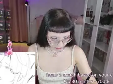 mirajade — GOAL: Blow a kiss ^^ [6 tokens remaining] Hey! I'm DRAWING here, come to check me out <3 Naughty ARTS #goth #smalltits #petite #18 #hairy