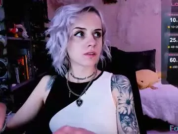 nanitamoore — GOAL: topless [167 tokens remaining] Welcome to my room! #smalltits #tattoo #goth #feet #skinny