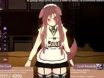 puppyinu — Next Prize Level at: 1 goal (5 minute control link + 10 squats/spankies) -- anal addicted gamer <3 #lovense #anime #hentai #anal #gamergirl