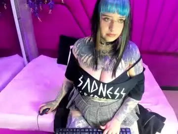 ravenceleste_ — Ravenceleste_'s room #naturalbigboobs #blowjob #goth #tattoo oo