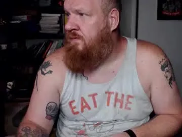 snidelywhipsass — Crocheting and hanging out. Be sexy and kind, I'll return the favor. #beard #redhead #kinky #chat #bear