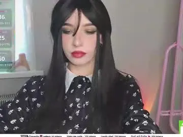 sweetuniporn — Welcome to my room!  im back! try 66/100/160/333*(**) // GOAL: show outfit and tease [99 tokens left] #young #18 #goth #cosplay #shy