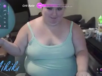 xxmikiki — I'm naked Put paint on my body for 100 tks #bbw #milf #lovense