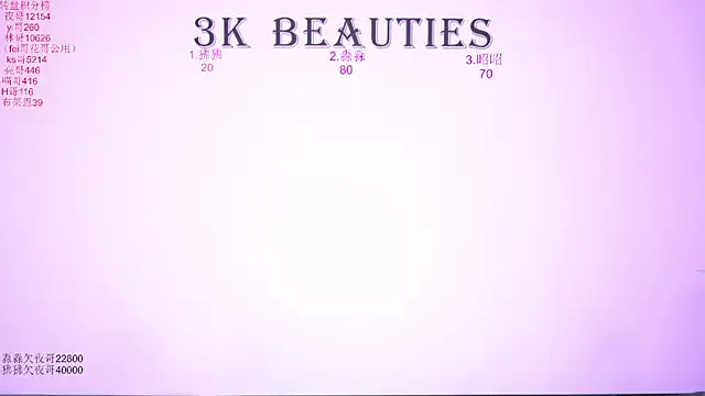 3k---beauties — Freechat on StripChat