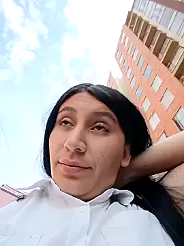 __Antonella — Let's have fun in public, bra off 