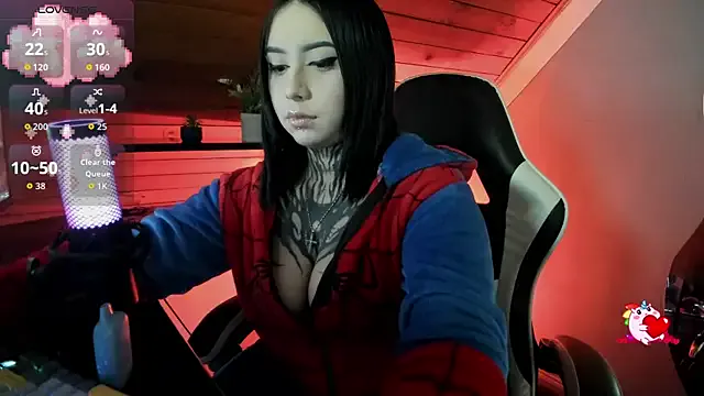 _Morrigan_ — Play w my Tits + Oil + Spanks