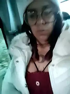 Abby_2-1 — Showing and pinching nipples in public