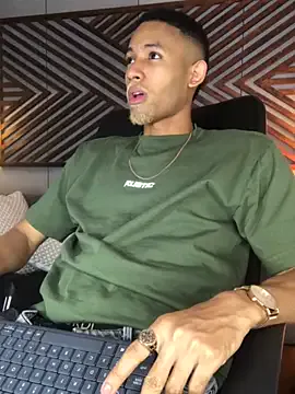 B_Wild — shirt off and flasg cock