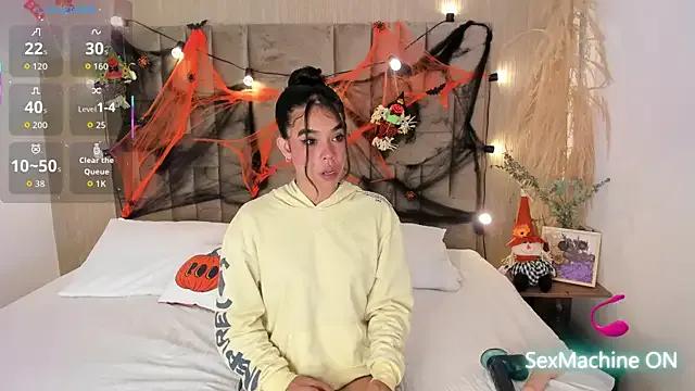 StripChat BellaConnor_ is Freechat BellaConnor_ — Removing my panties and fingering pussy