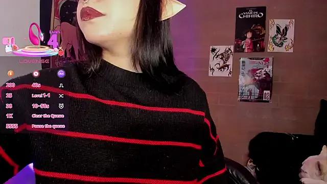 blackfllame — dildo cum show