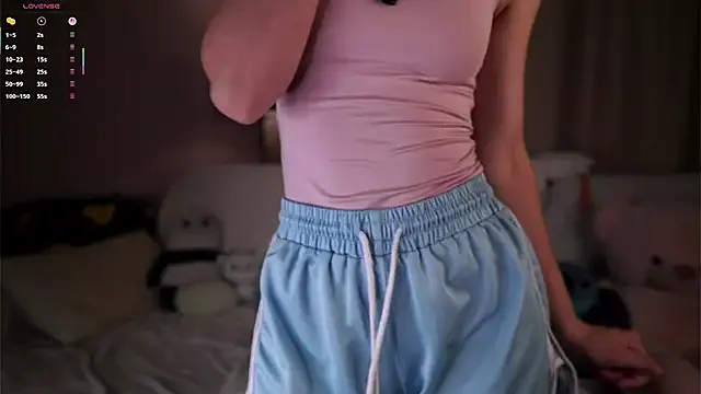 BritniBers — hard massage tits under bra