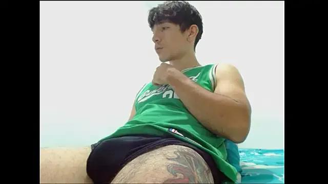 ChicoMaloFfF — flex oil-filled muscles