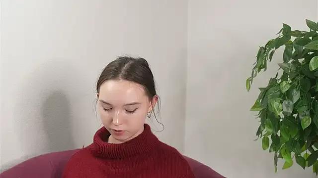 ClarineMitzel — air kiss and eye contact