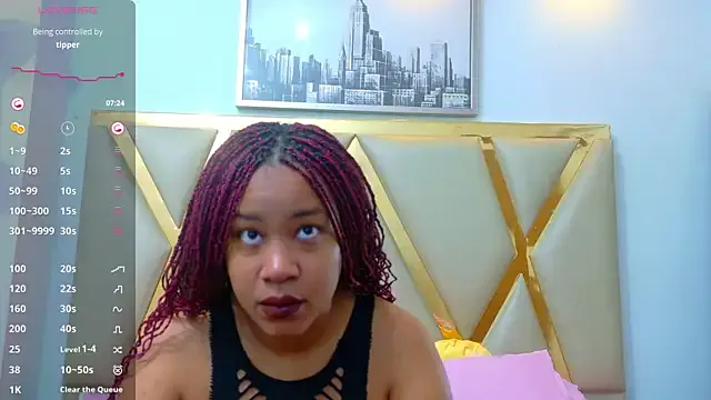 ebonyadiction — ANAL SHOW