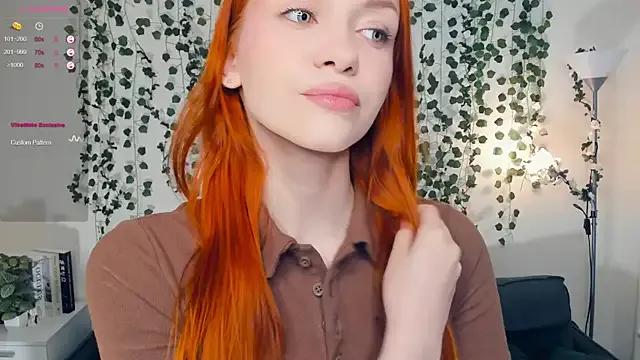 StripChat Foxy_blush is Freechat Foxy_blush — lick finger <3