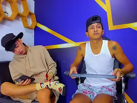 gustavo_saaled19_ — Boys Cum For Daddy On Each Other's Face