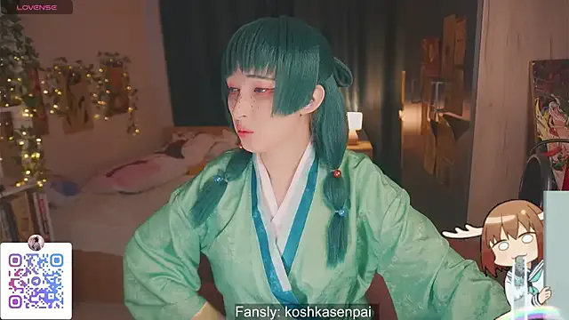 koshkasenpai — Put Lovense hush in ass