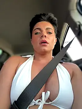LukeLouHarvey — Close up pussy play in Car 