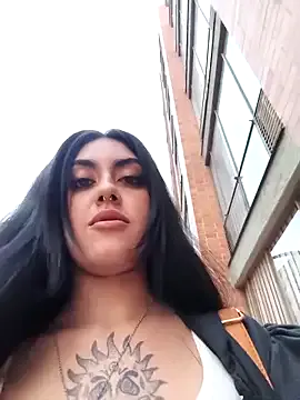 Mazikeen-- — Off Bra in the street 