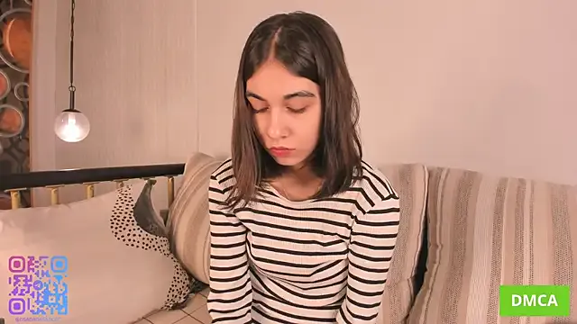 MeiFrock — Lower shorts lift my panties' stripes up