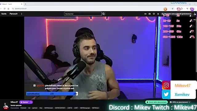 Mikev — J'enlve les vtements !