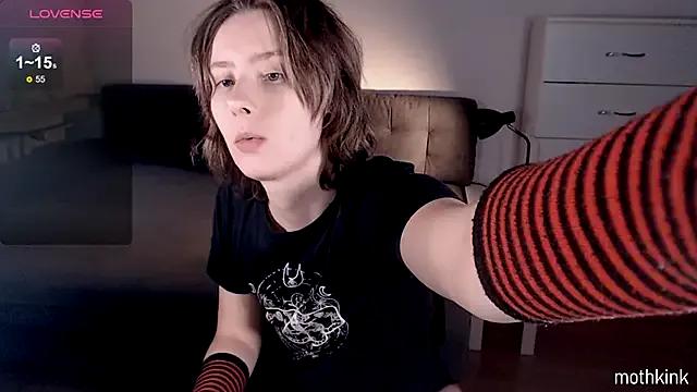 mothkink — CUMshow with BIG dildo