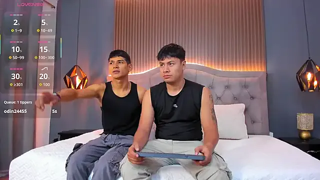 Neitan_and_axel — Cum Show and Lovens + Eat Cum