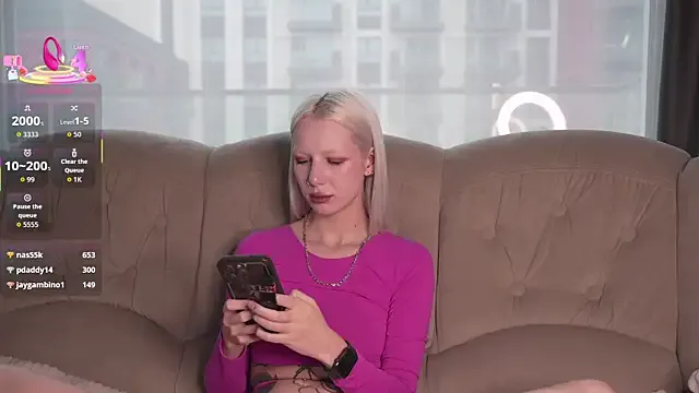 RanyThomson — DILDO INSIDE PUSSY!