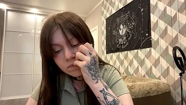RebelKitsune — playing with pussy under panties