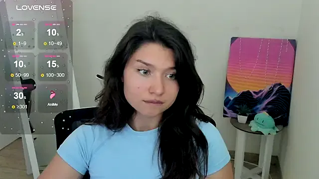 Sandra_Curly — Cream on the face