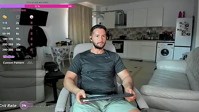 ZackFraser — Spread legs,show hole and cock
